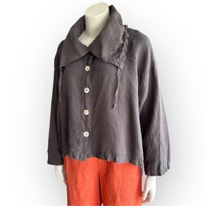 Bryn Walker beautiful linen jacket